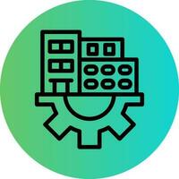 Infrastructure Vector Icon Design