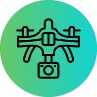 Drone Vector Icon Design