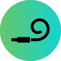 Party Blower Vector Icon Design