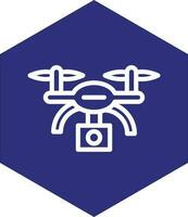 Drone Vector Icon Design