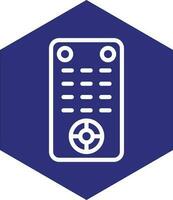 Remote Control Vector Icon Design