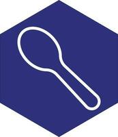 Spoon Vector Icon Design