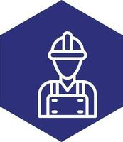 Worker Vector Icon Design