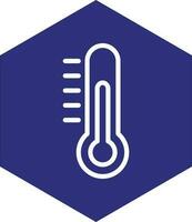 Thermometer Vector Icon Design