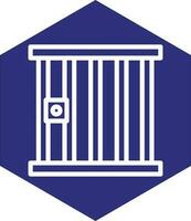 Jail Vector Icon Design