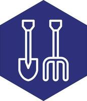 Gardening Tool Vector Icon Design