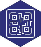 QR Code Vector Icon Design