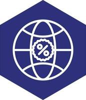 Worldwide Sale Vector Icon Design