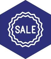 Sale Sticker Vector Icon Design