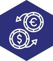 Exchange Rate Vector Icon Design