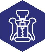 Corkscrew Vector Icon Design