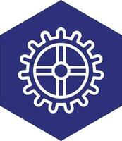 Cogwheel Vector Icon Design