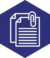 Attached File Vector Icon Design