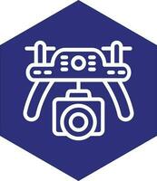 Drone Vector Icon Design
