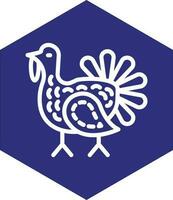 Turkey Vector Icon Design