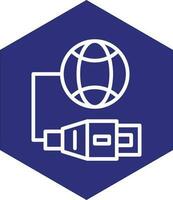 Internet Vector Icon Design