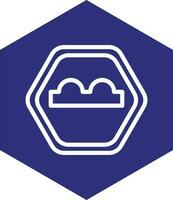 Hump Vector Icon Design