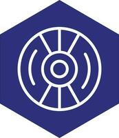 Compact Disk Vector Icon Design