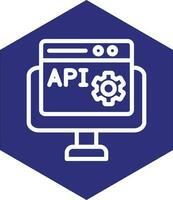 Web API Vector Icon Design