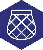 Fish Net Vector Icon Design
