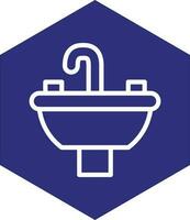 Sink Vector Icon Design