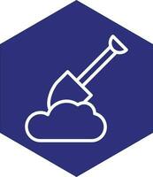 Digging Vector Icon Design