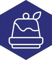 Flan Vector Icon Design
