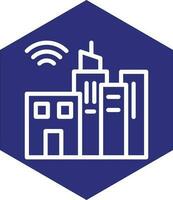 Smart City Vector Icon Design