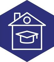 Homeschooling Vector Icon Design