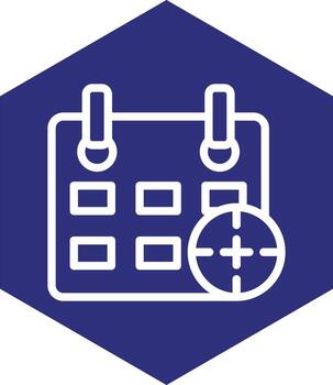 agregar diseño de icono de vector de evento