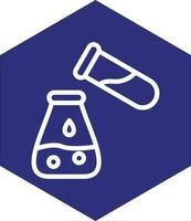 mezcla químico vector icono diseño