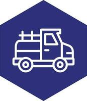 diseño de icono de vector de camioneta