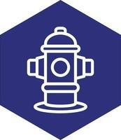 Hydrant Vector Icon Design