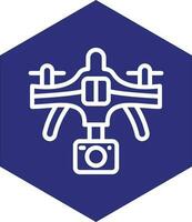 Drone Vector Icon Design