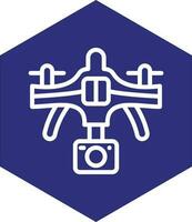 Drone Vector Icon Design