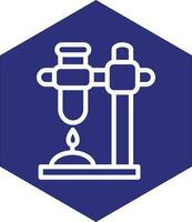 Beaker Stand Vector Icon Design