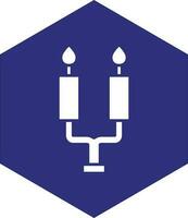 Candlestick Vector Icon design