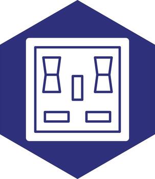 Socket Vector Icon design