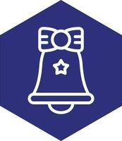 Birthday Bell Vector Icon Design