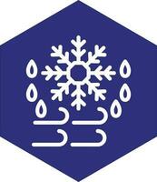 Cold Wave Vector Icon Design