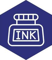 Ink Vector Icon Design