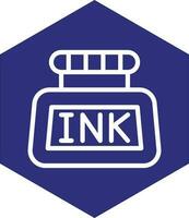 Ink Vector Icon Design