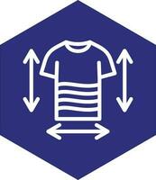 Clothes Measurement Vector Icon Design