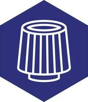 Airfilter Vector Icon Design