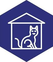 Pet House Vector Icon Design