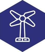 Wind Power Vector Icon Design