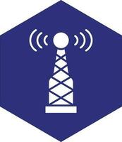 Radio Antenna Vector Icon design