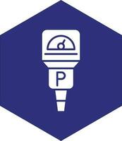 Parking Meter Vector Icon design