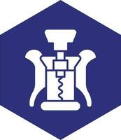 Corkscrew Vector Icon design