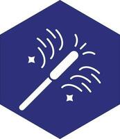 Sparkler Vector Icon design